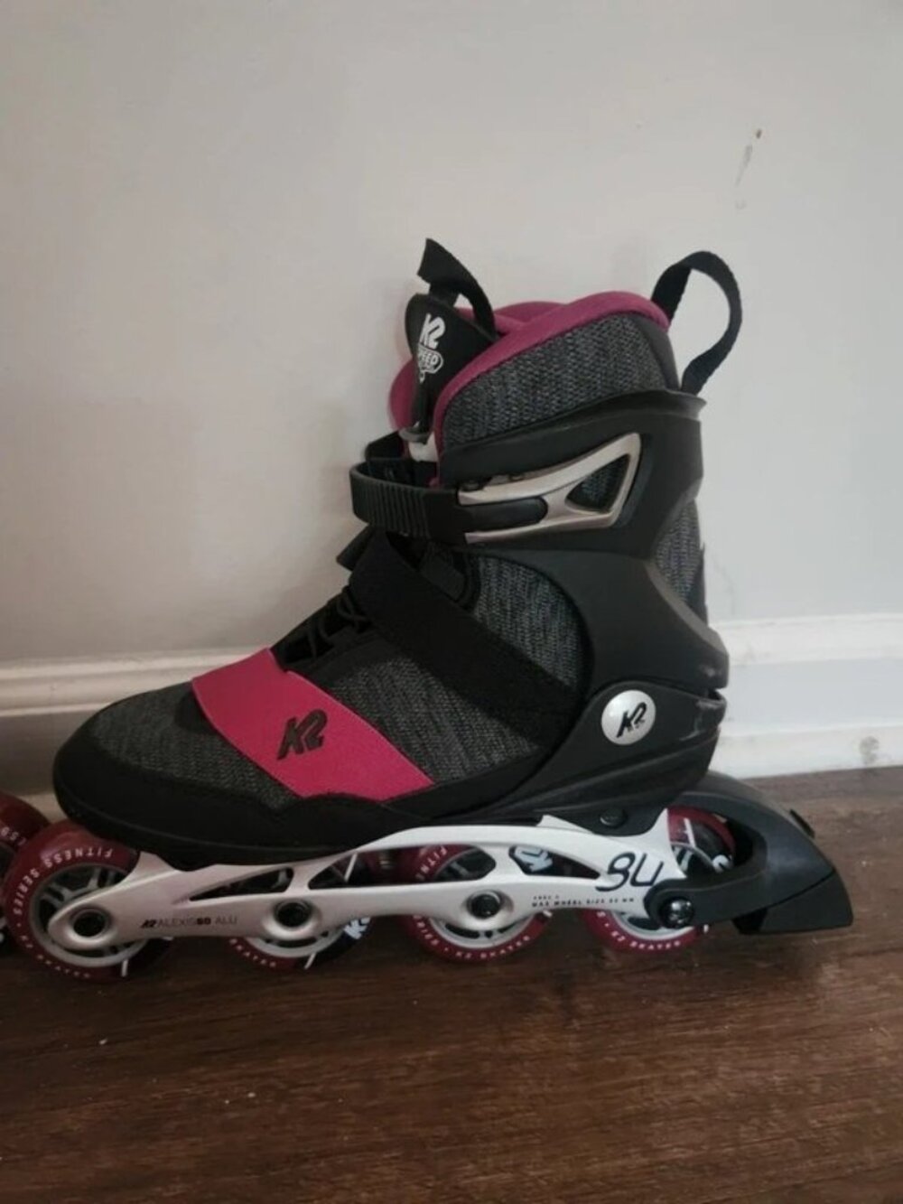 K2 Alexis 80 ALU Roller Blades Set Women’s US 6.5